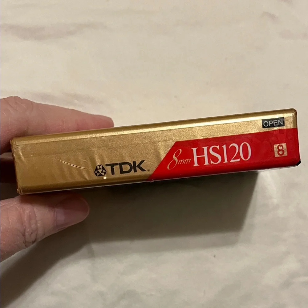 TDK 8mm Video Cassette HS120